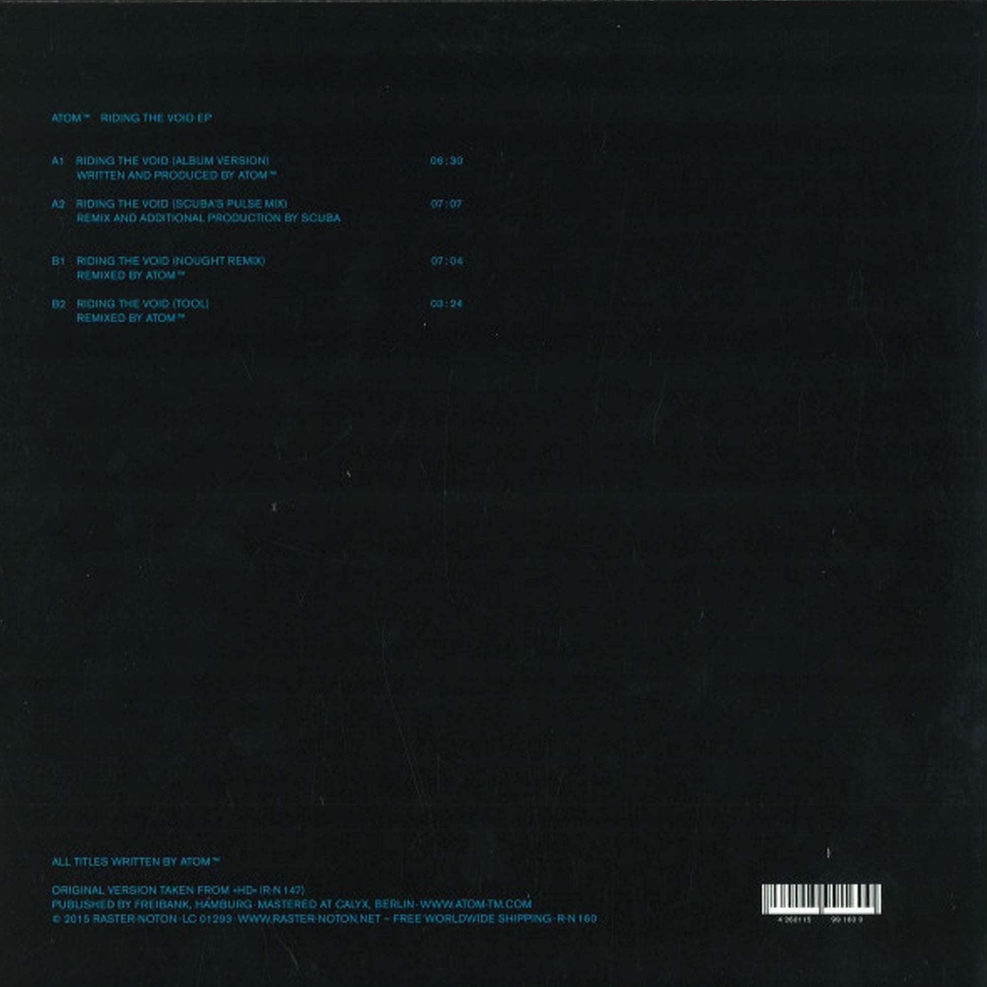Atom™ ‎– Riding The Void [R-N 160]