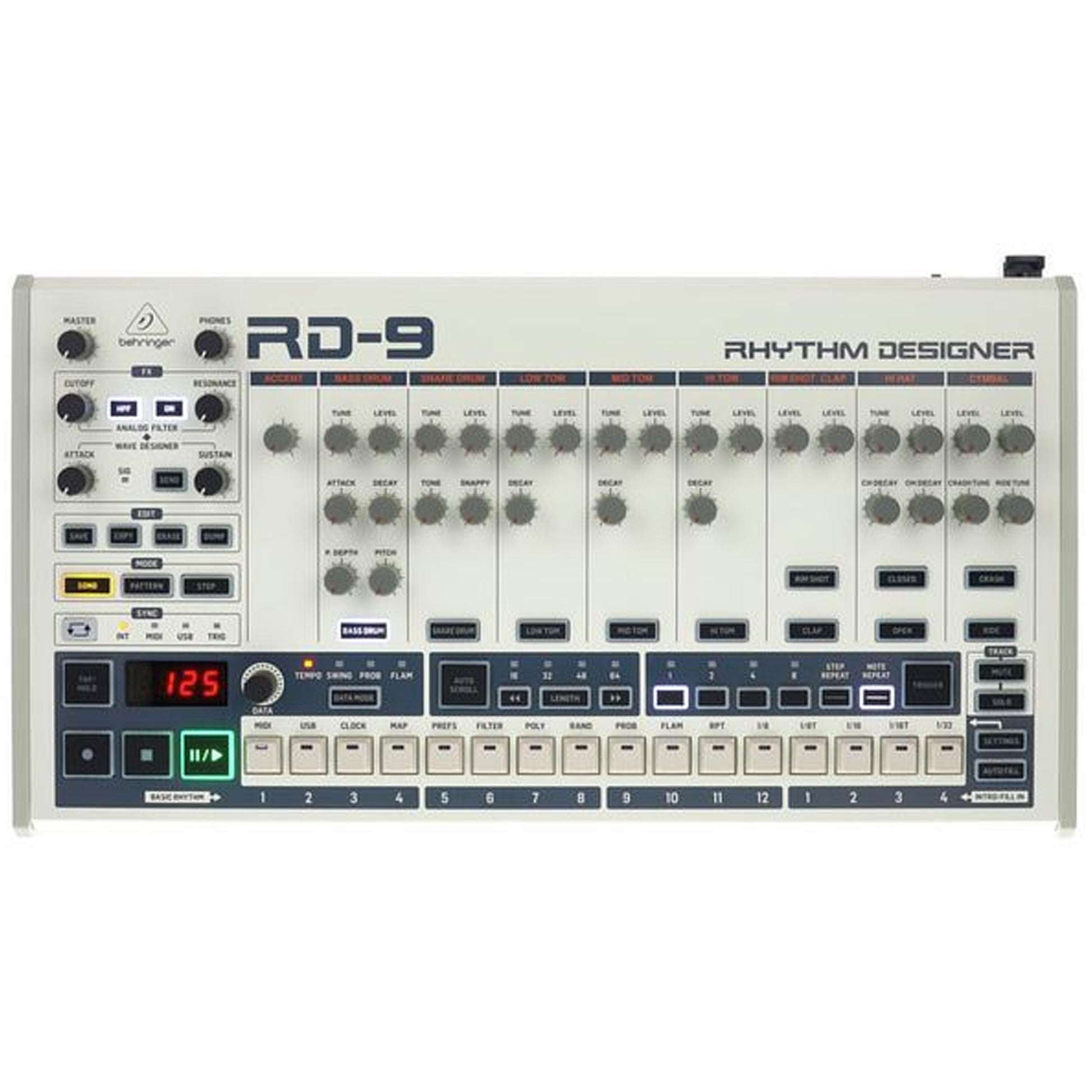 Behringer RD-9 - Analogue Drum Machine