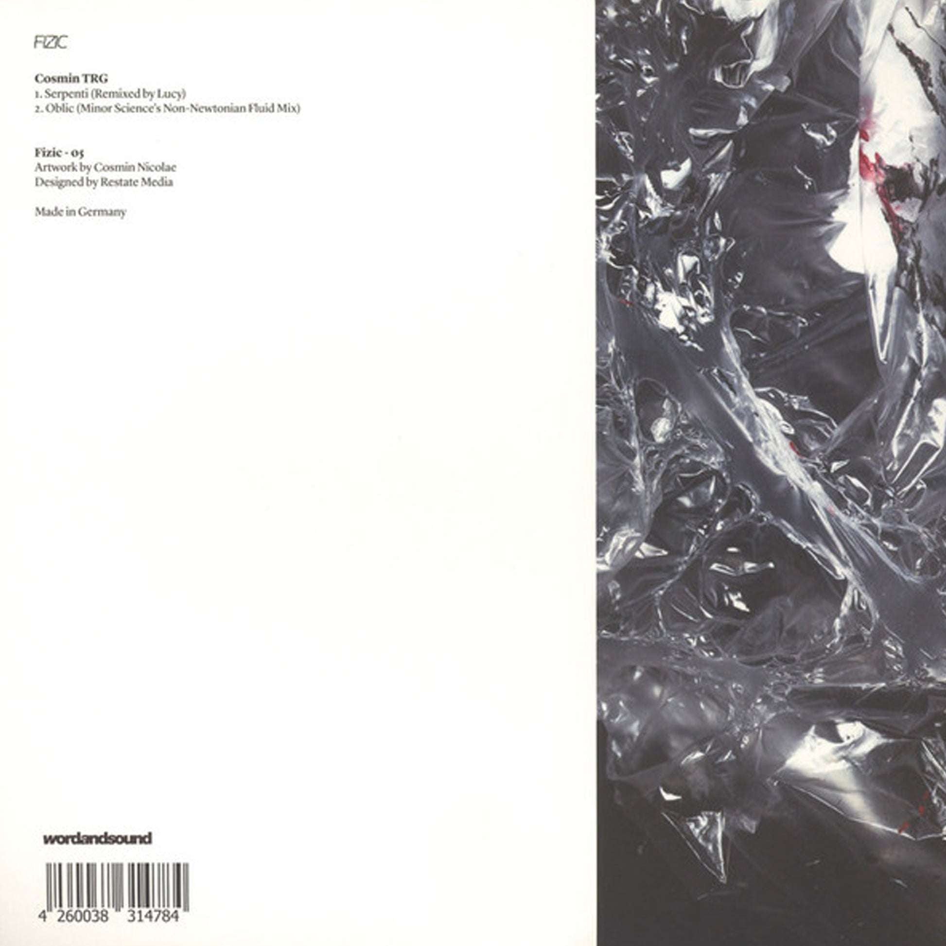 Cosmin TRG ‎– Serpenti / Oblic Remixes [Fizic - 05]