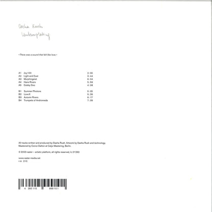 Dasha Rush - Contemplating LP [R-M210-2]-Second Floor Stuff