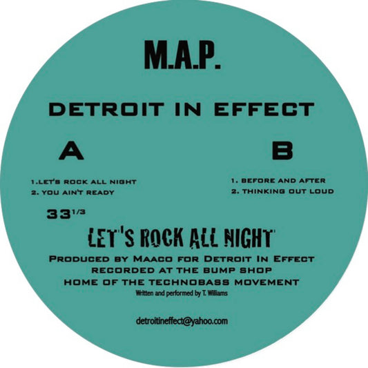 Detroit In Effect - Let's Rock All Night [MAP017]