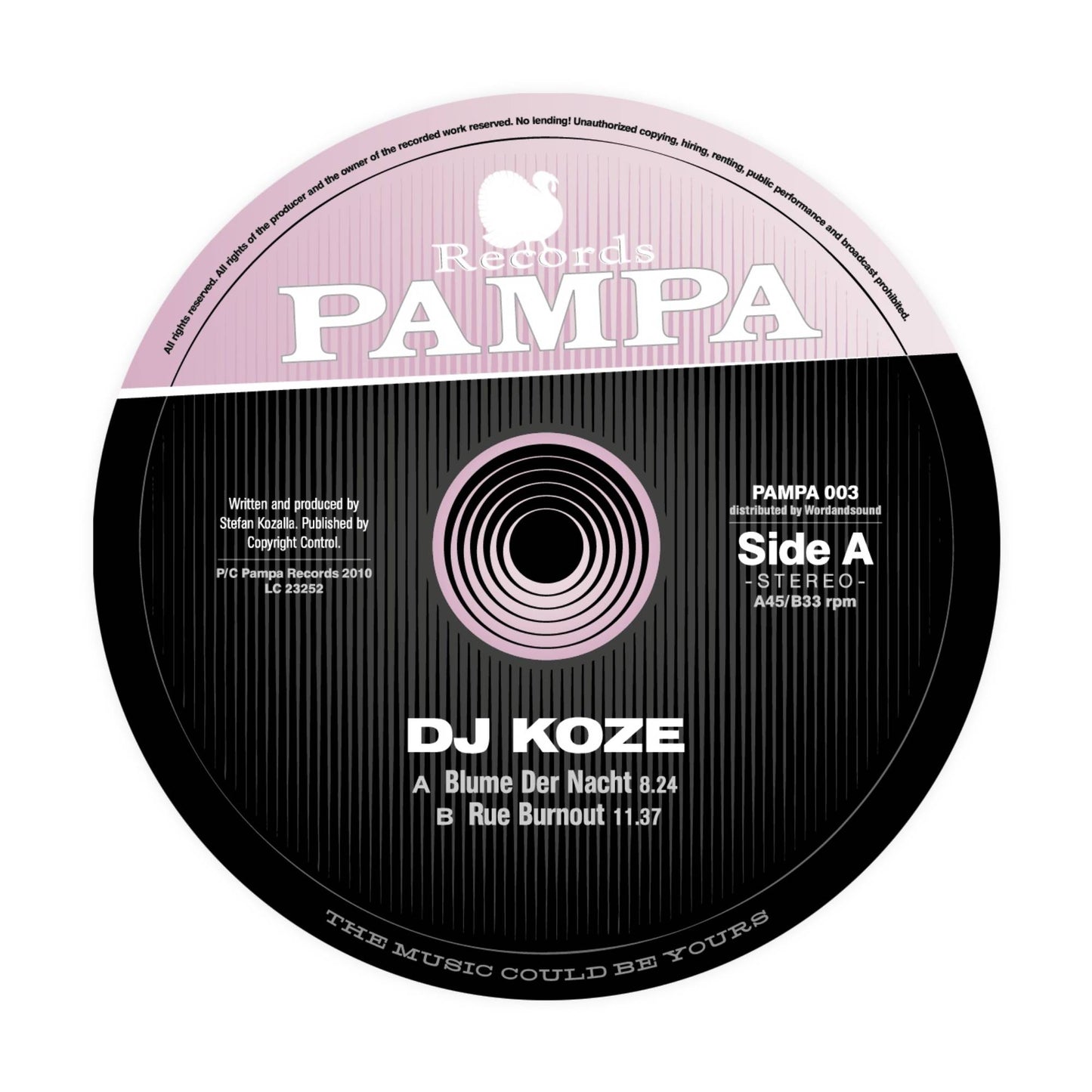 DJ Koze - Rue Burnout [PAMPA003]