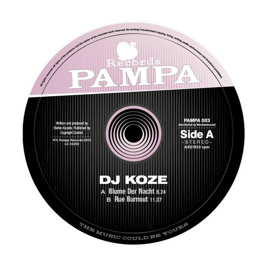 DJ Koze - Rue Burnout [PAMPA003]