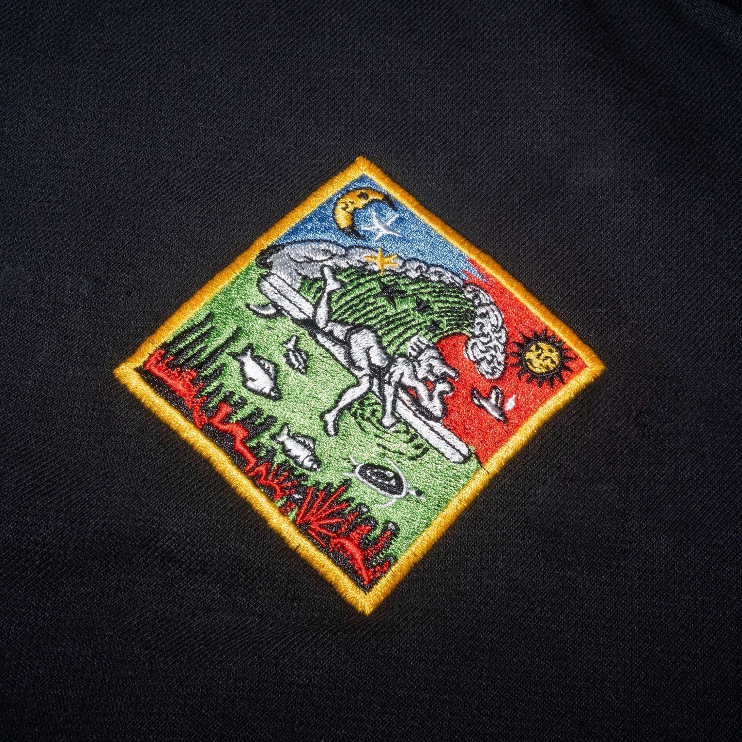 Durcotta Hoodie - LSD (Black) - Second Floor Stuff