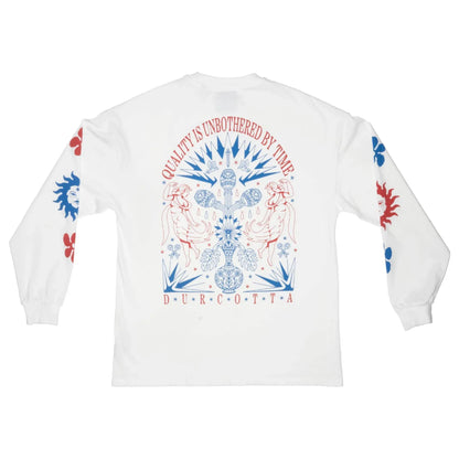 Durcotta T-Shirt - New Sun Longsleeve (White) - Second Floor Stuff
