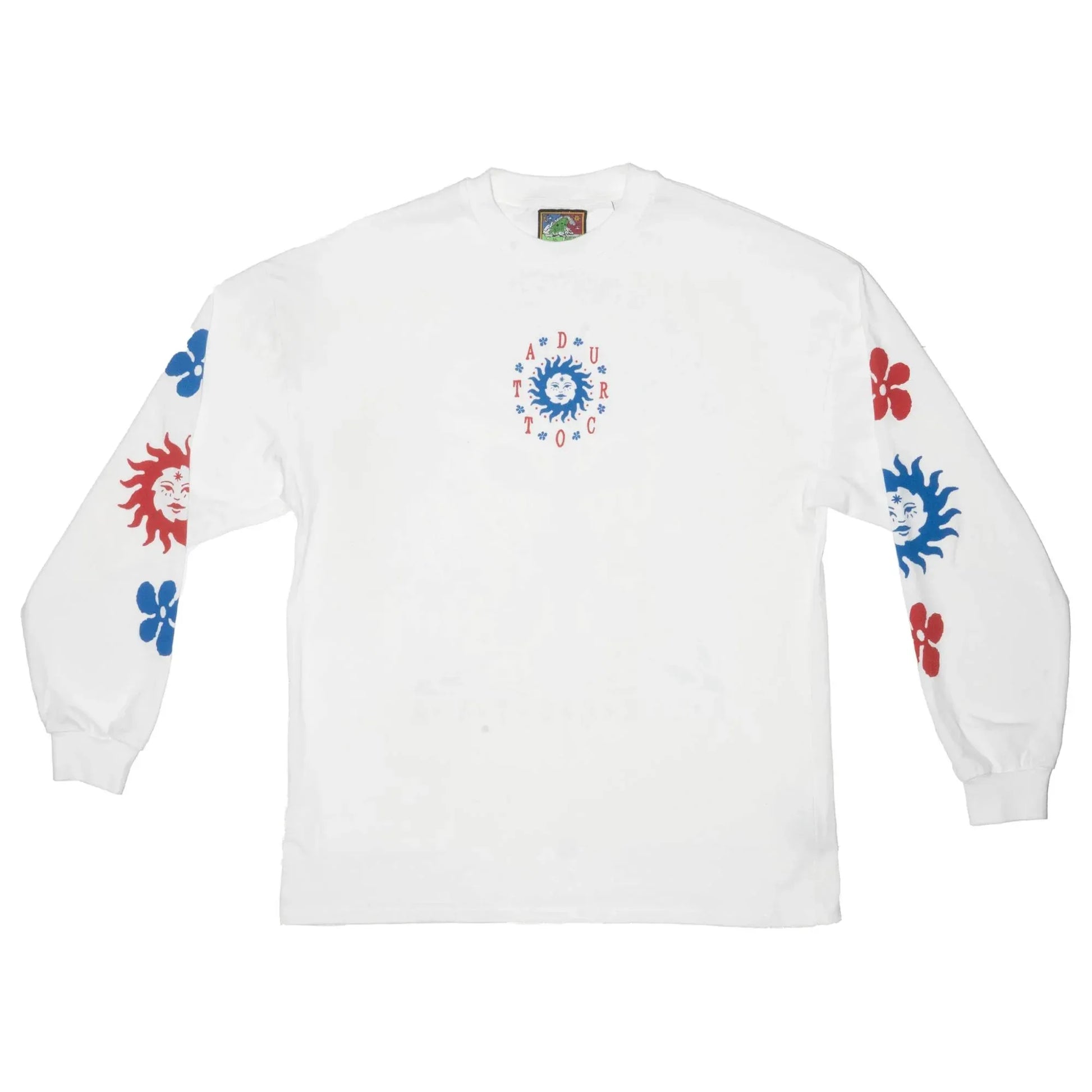 Durcotta T-Shirt - New Sun Longsleeve (White) - Second Floor Stuff