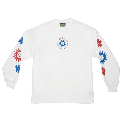 Durcotta T-Shirt - New Sun Longsleeve (White) - Second Floor Stuff