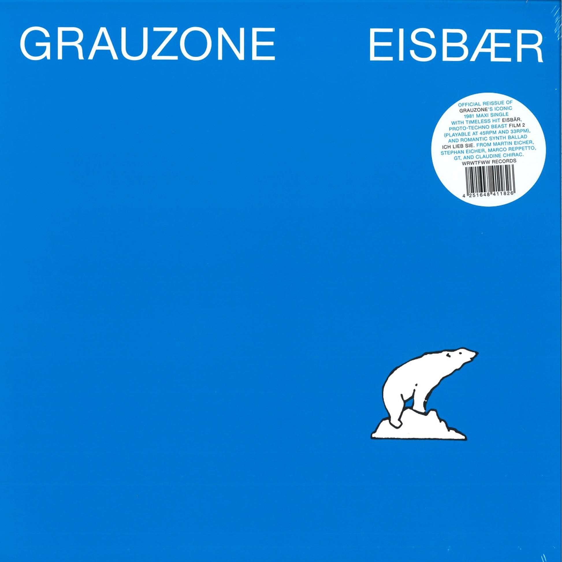 Grauzone - Eisbär (2024 Repress) [WRWTFWW041]