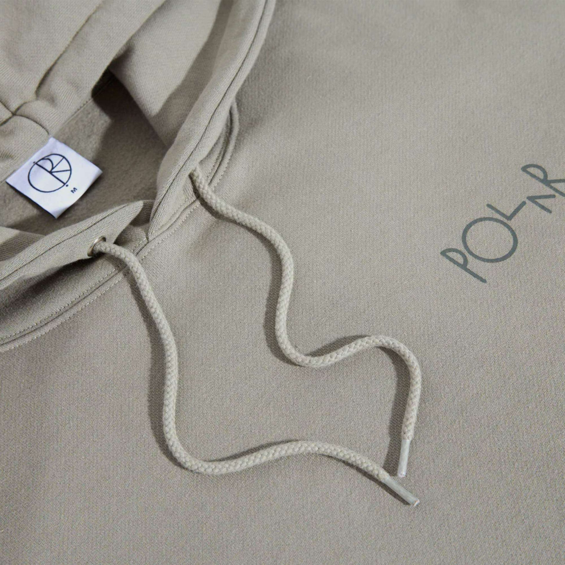Polar Skate Co Hoodie - Dave Hoodie | Stroke Logo (Vetiver) - Second Floor Stuff