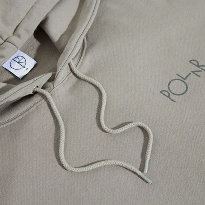Polar Skate Co Hoodie - Dave Hoodie | Stroke Logo (Vetiver) - Second Floor Stuff