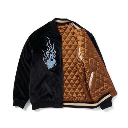 HUF Jacket - Destructive Skajyan (Reversible) - Second Floor Stuff