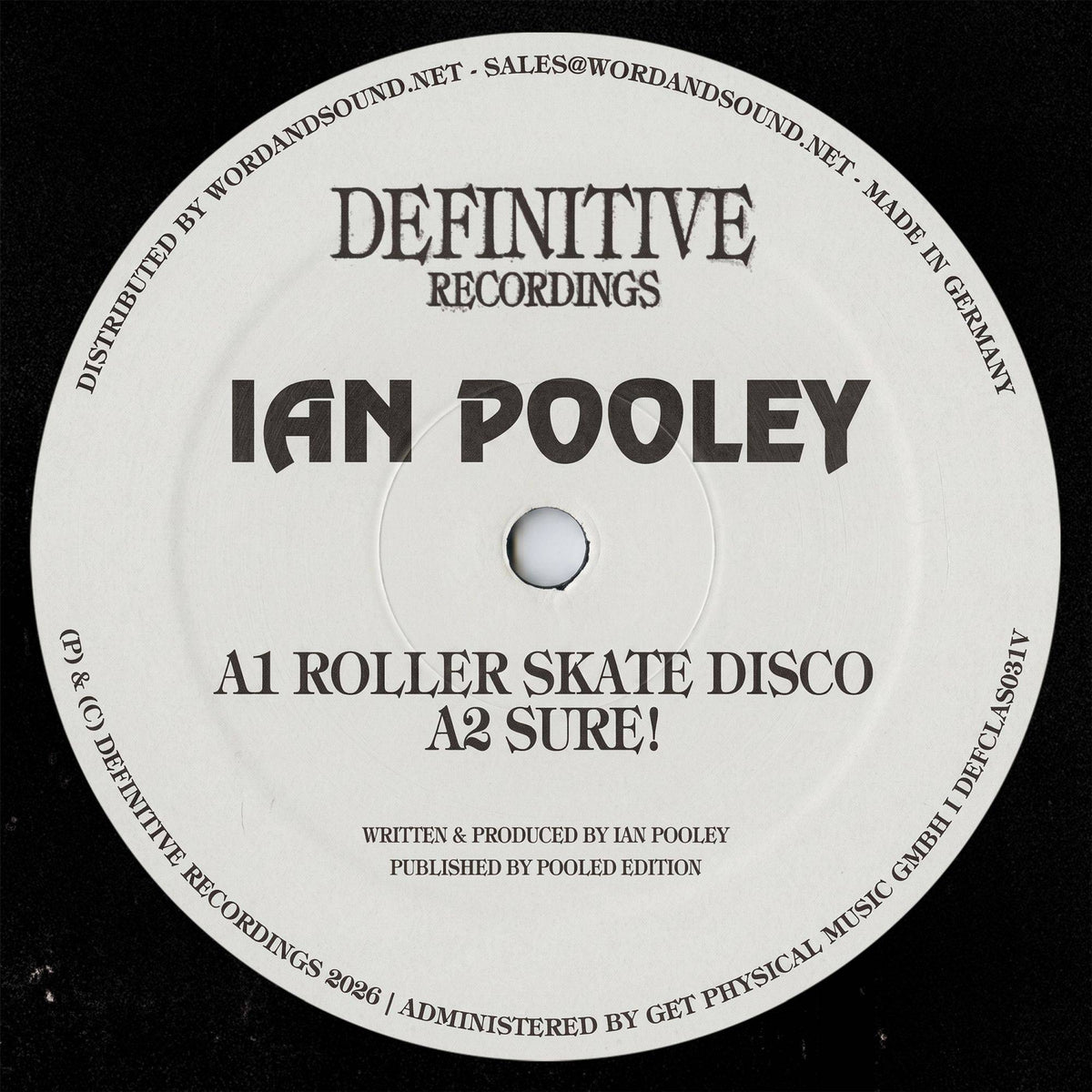 Ian Pooley - Roller Skate Disco [DEFCLAS034V]