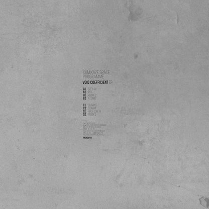 Kamikaze Space Programme ‎– Void Coefficient [MORD048]