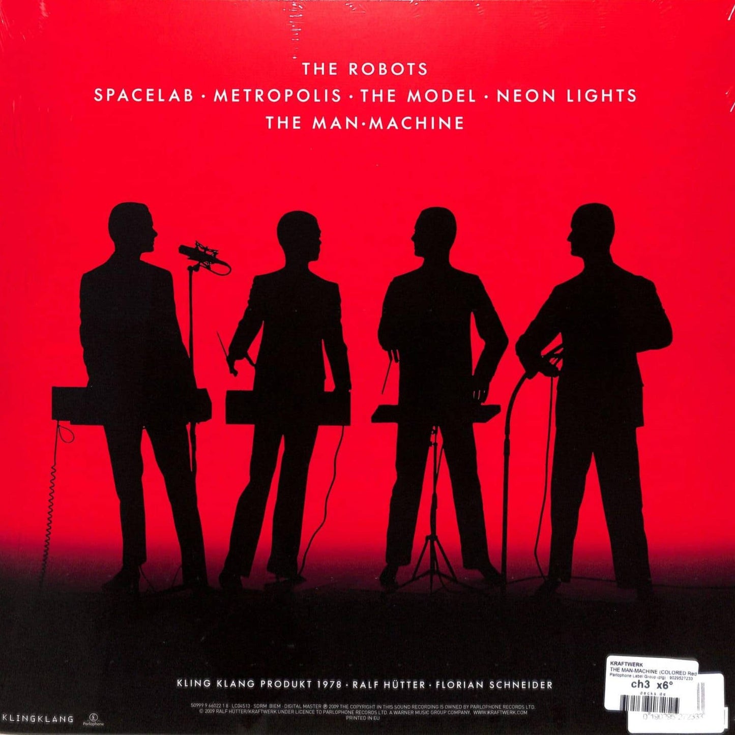 Kraftwerk - The Man-Machine [9029527233] (RED VINYL) - Second Floor Stuff