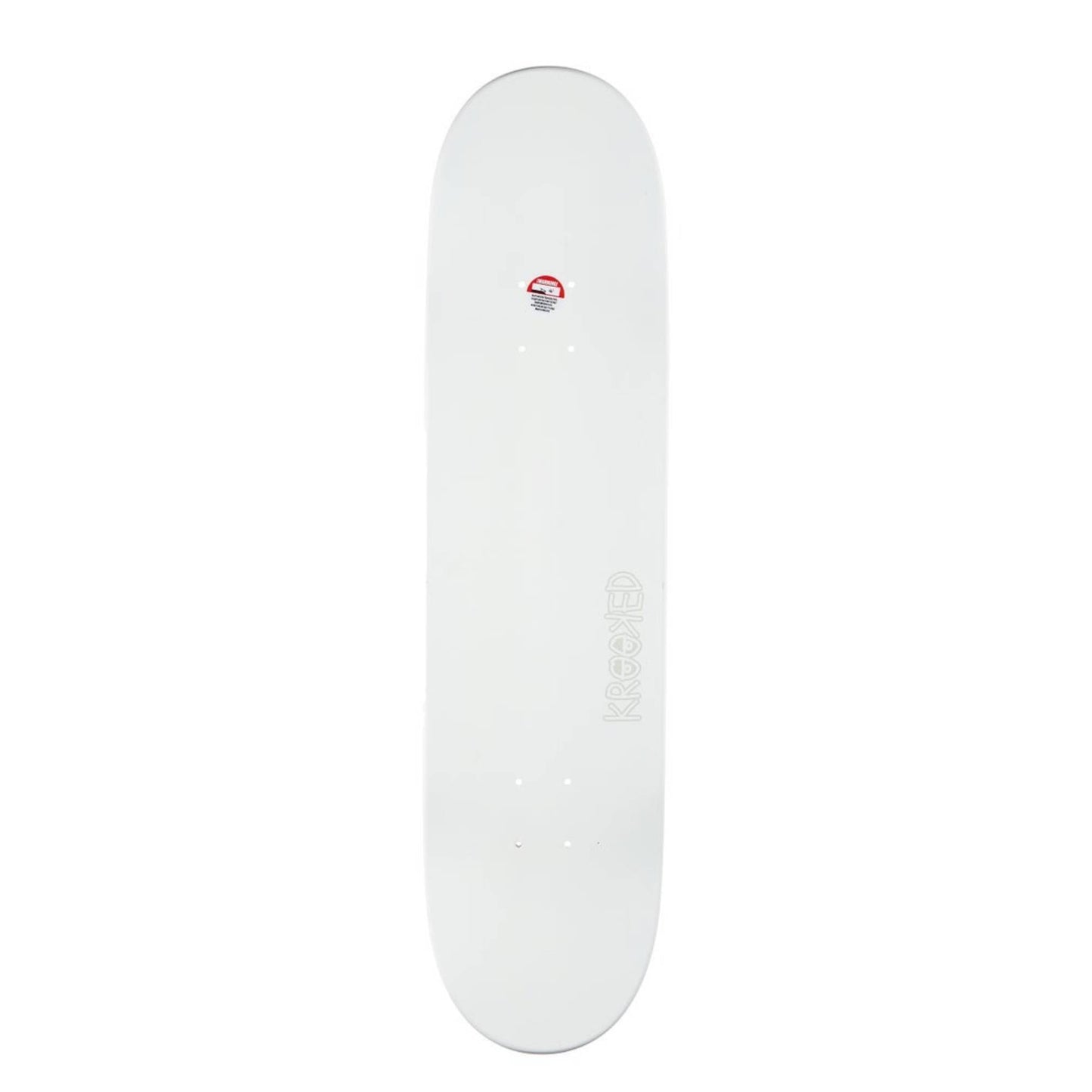Krooked Deck - Eyes Assorted 8.06" (white) - Second Floor Stuff