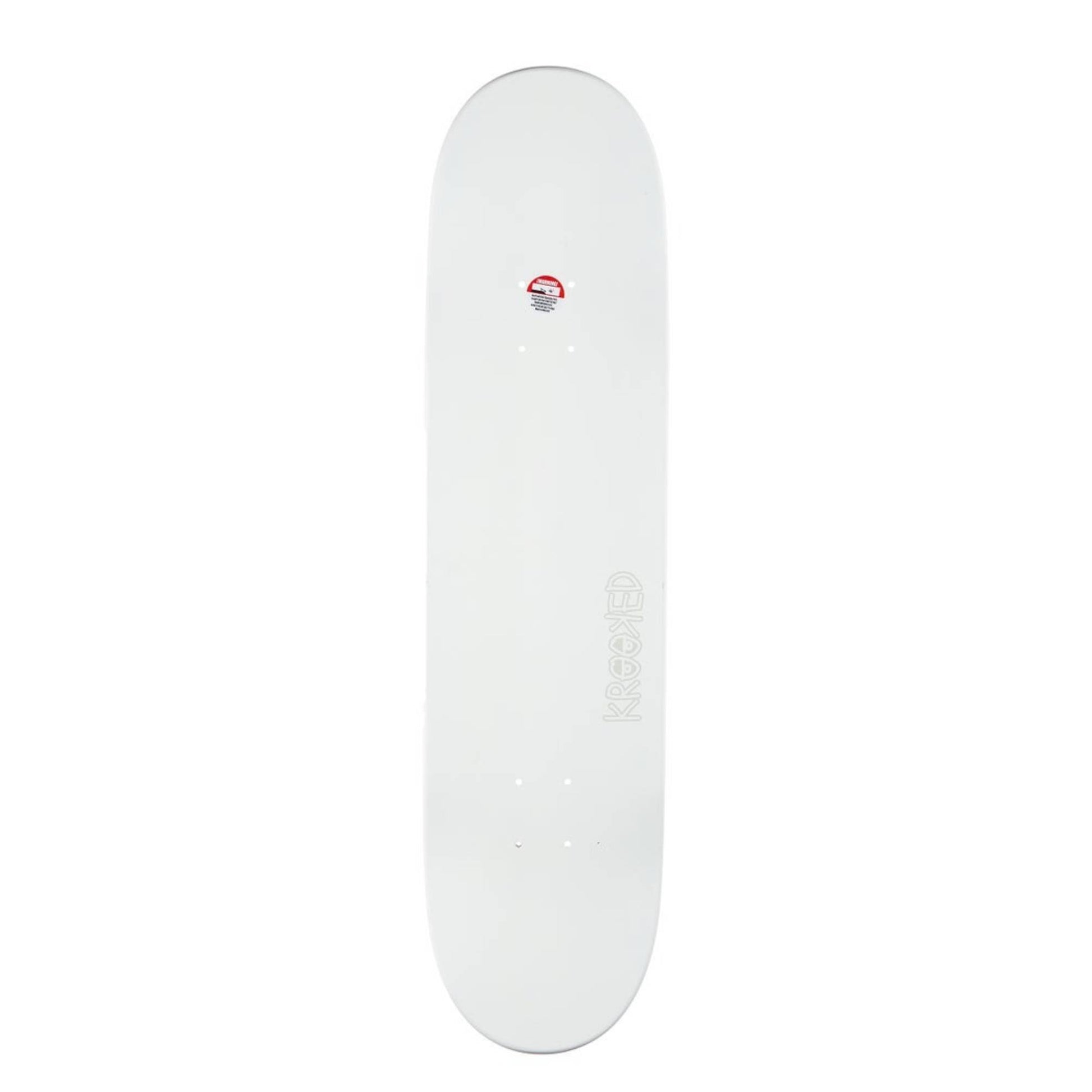 Krooked Deck - Eyes Assorted 8.06" (white) - Second Floor Stuff