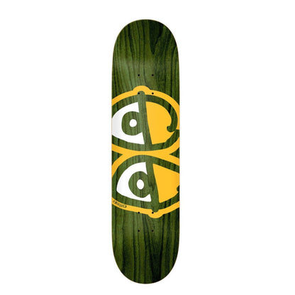 Krooked Deck - Eyes Assorted 8.06" (Green/Yellow) - Second Floor Stuff