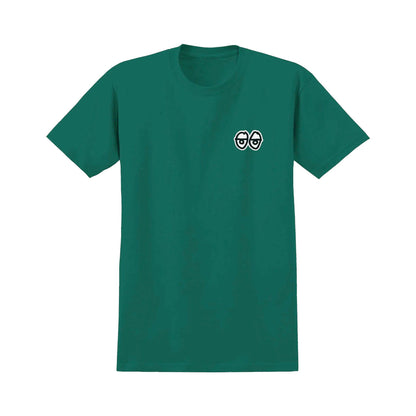 Krooked T-Shirt - Strait Eyes (Green) - Second Floor Stuff