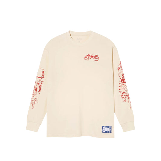 Last Resort AB T-Shirt - Tour Longsleeve Tee (Natural White)