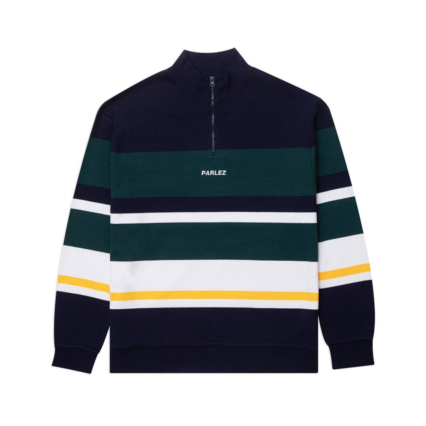 PARLEZ Sweatshirt - Irvine Quarter Zip (Navy) - Second Floor Stuff