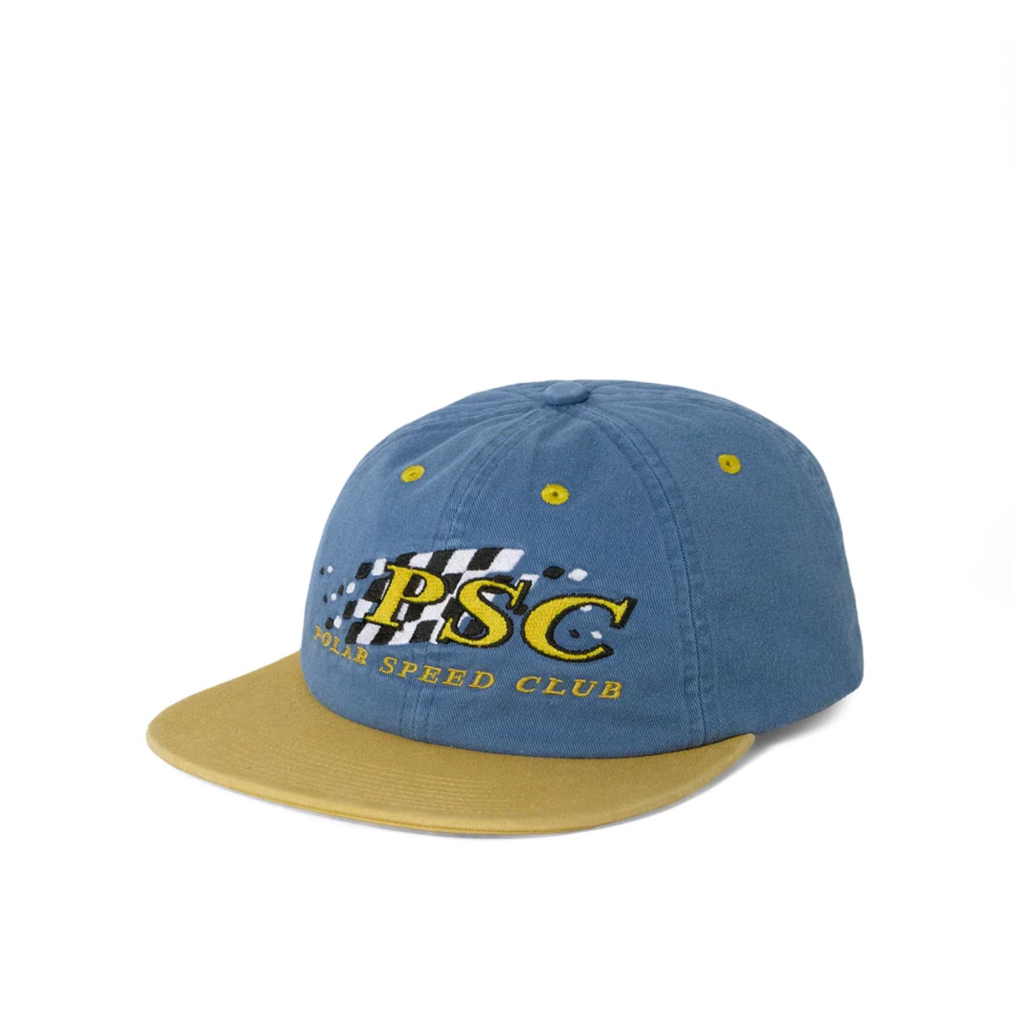Polar Skate Co Cap - Michael Cap | Polar Speed Club (Blue/Yellow)