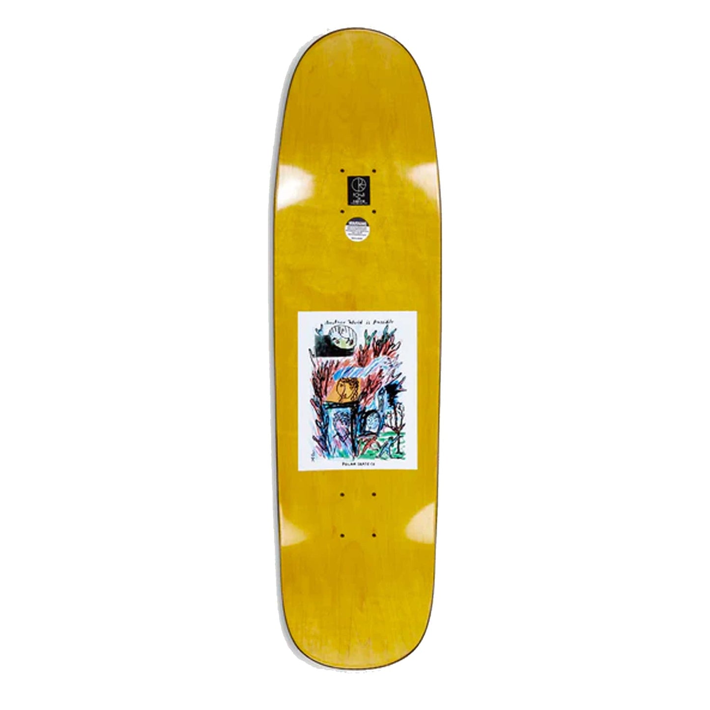 Polar Skate Co Deck - Another World Is Possible 8.625"