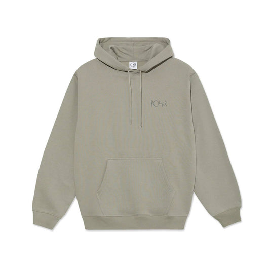 Polar Skate Co Hoodie - Dave Hoodie | Stroke Logo (Vetiver)