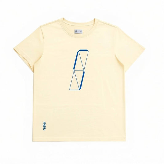 Raster T-Shirt - Merch 2022 Vintage White [r-m208] - Second Floor Stuff