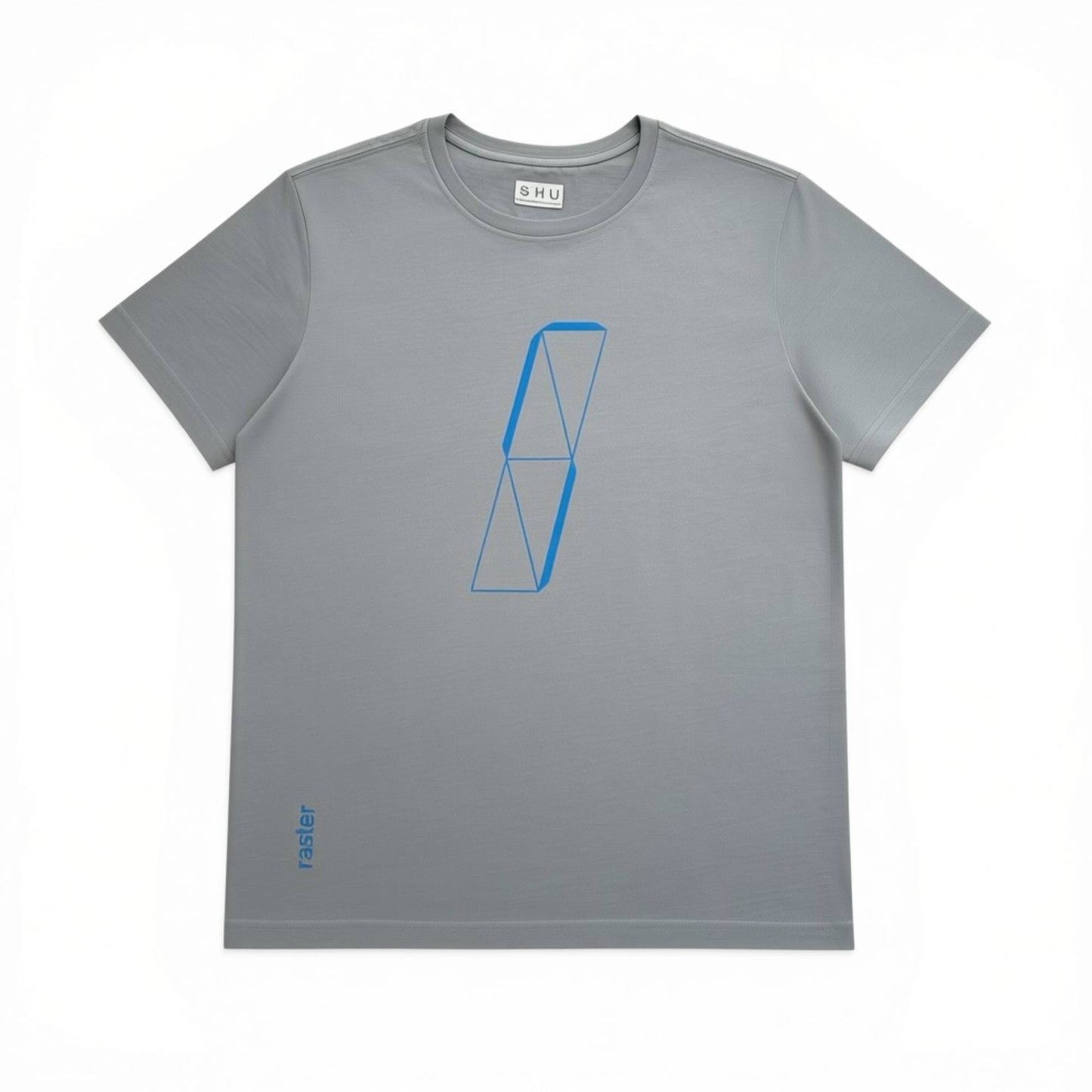 Raster T-Shirt - Merch 2022 Pigeon Blue [r-m208] - Second Floor Stuff