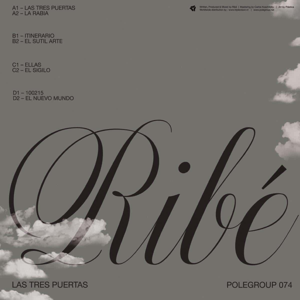 Ribé - Las Tres Puertas LP 2x12" [POLEGROUP074] - Second Floor Stuff
