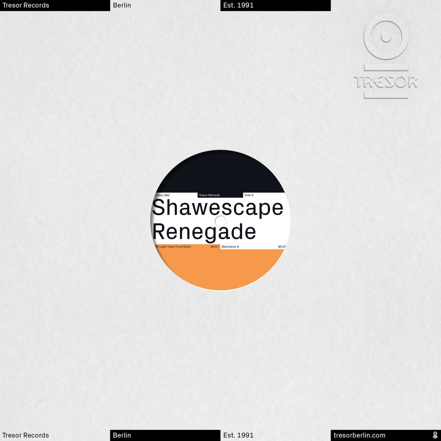 Shawescape Renegade - Exoframe [TRESOR382]