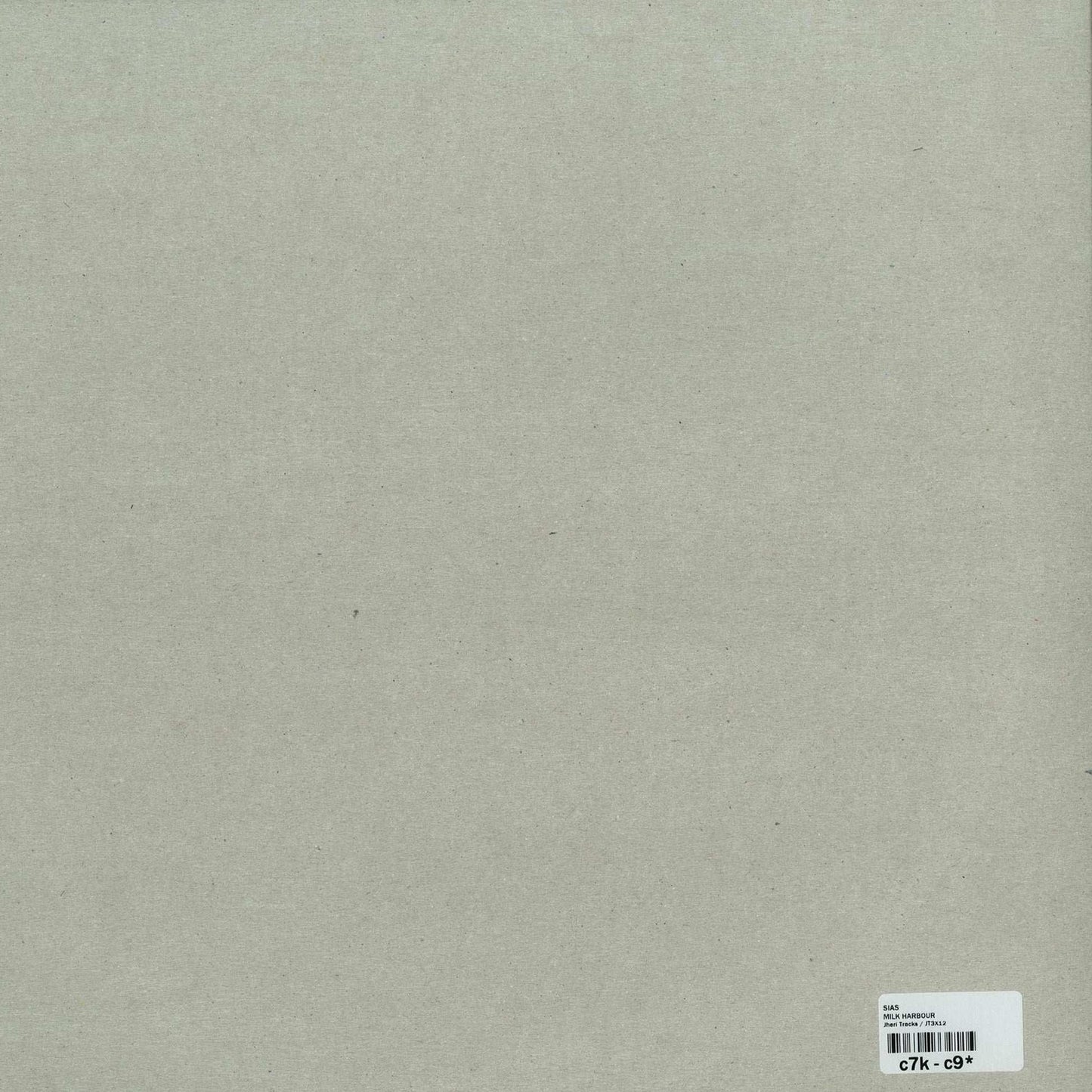 Sias ‎– Milk Harbour [JT3X12]