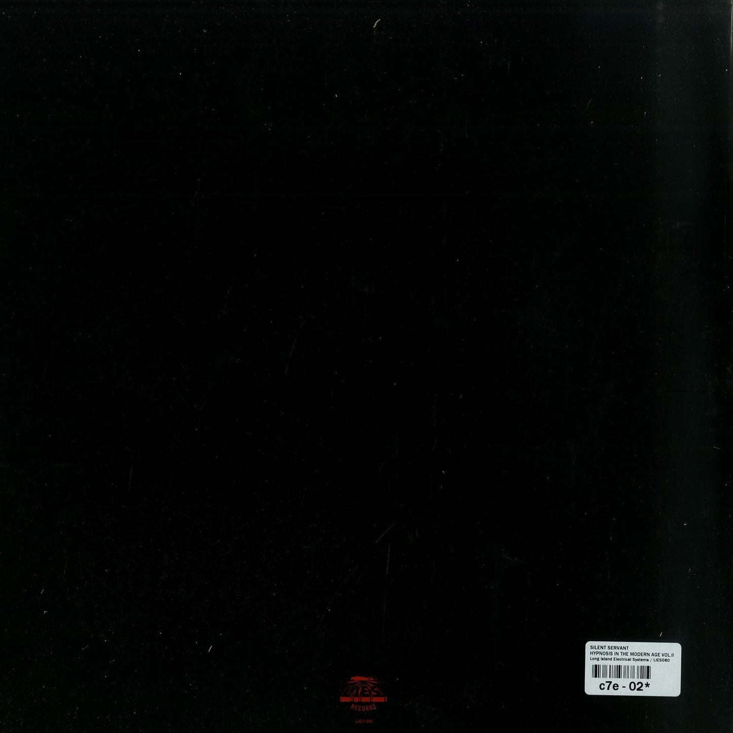 Silent Servant ‎– Hypnosis In The Modern Age Vol. 2 [LIES-080] - Second Floor Stuff