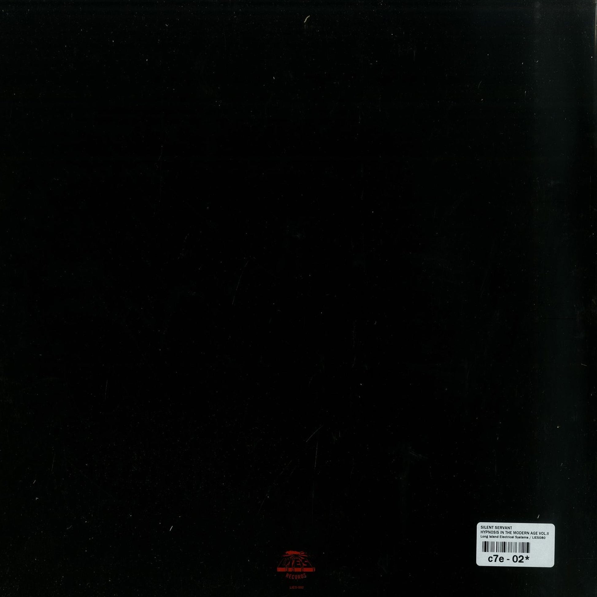 Silent Servant ‎– Hypnosis In The Modern Age Vol. 2 [LIES-080] - Second Floor Stuff