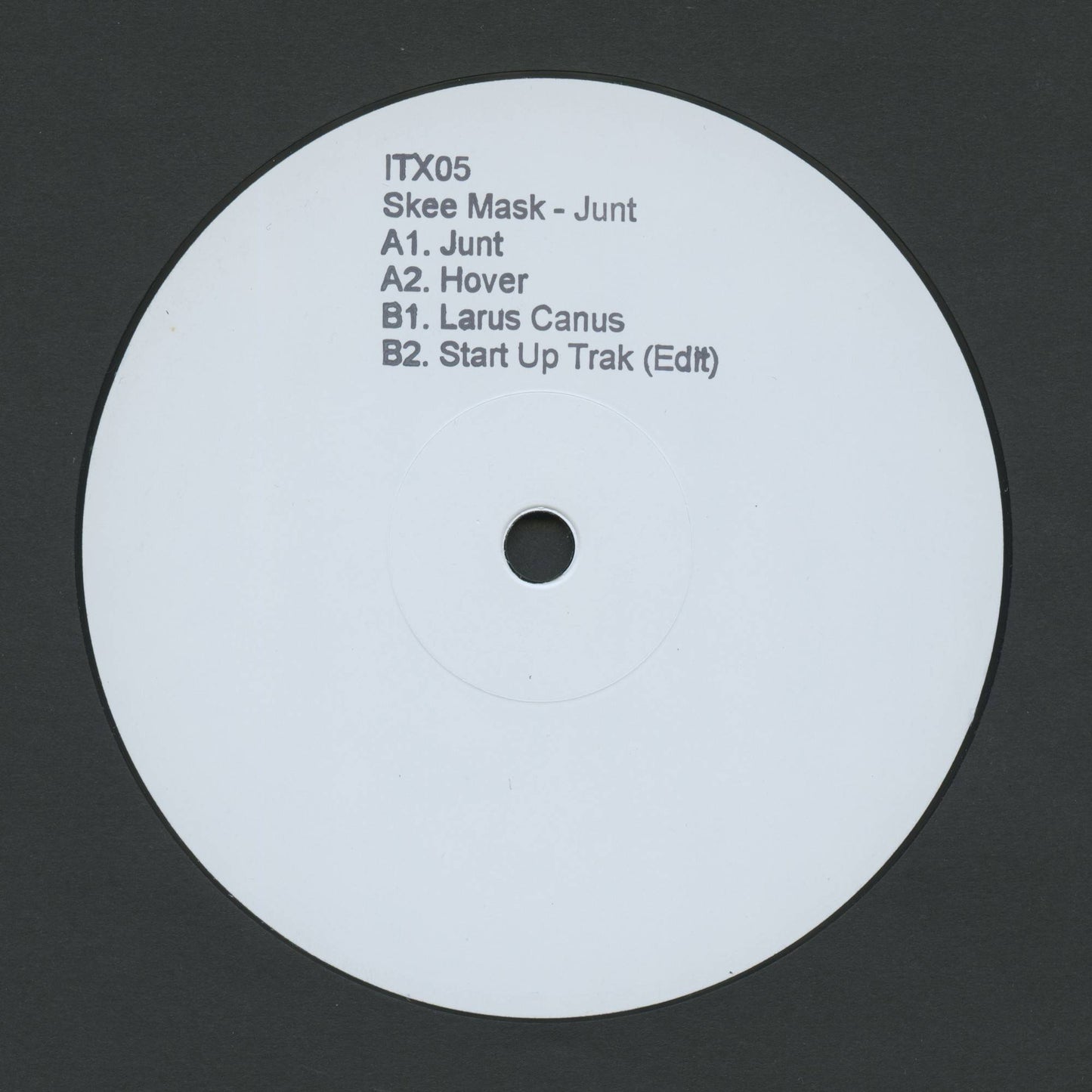 Skee Mask - Junt [ITX05] - Second Floor Stuff