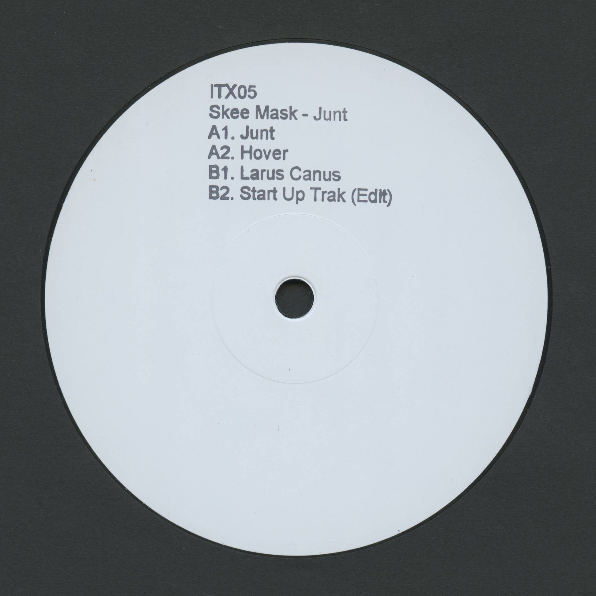 Skee Mask - Junt [ITX05] - Second Floor Stuff