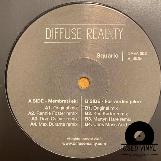 Squaric ‎– Membresi Ekl & For Varden Pikre [DREA002]