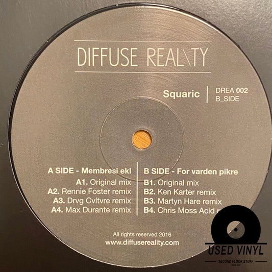 Squaric ‎– Membresi Ekl & For Varden Pikre [DREA002]