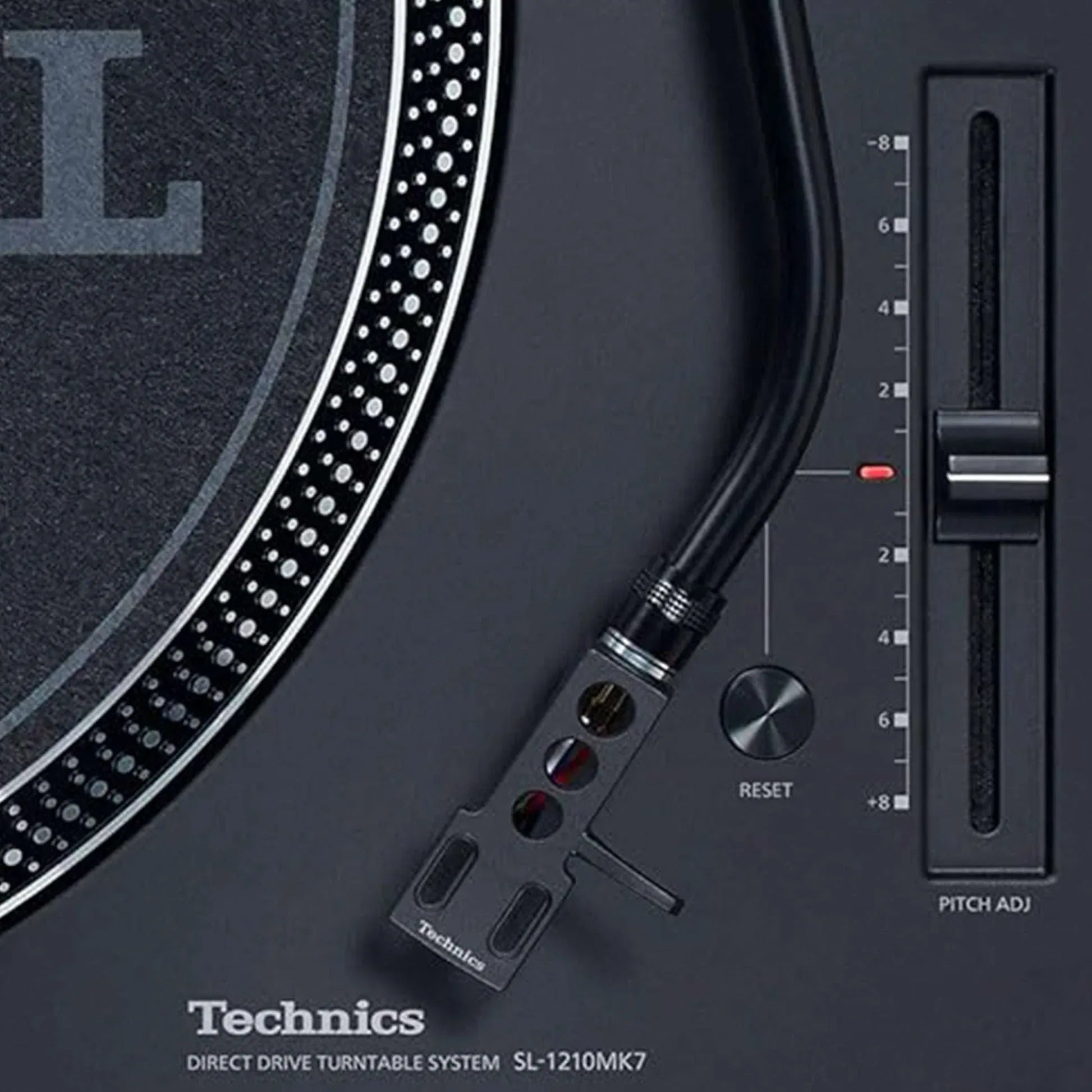 Technics Turntable - SL-1210 Mk7 (Black) - Second Floor Stuff