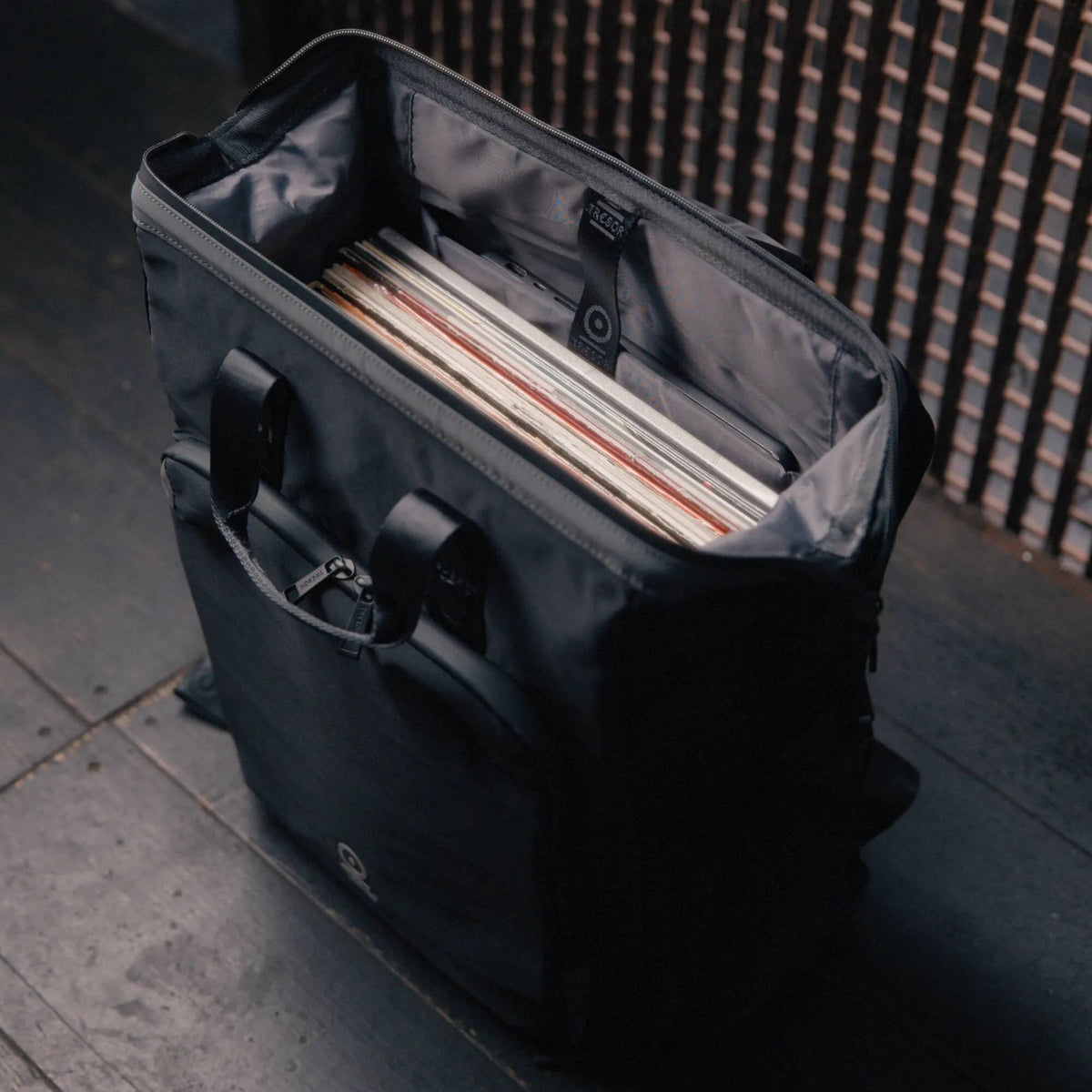 Tresor Record Bag - Record + Travel Backpack (Black)