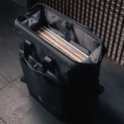 Tresor Record Bag - Record + Travel Backpack (Black)