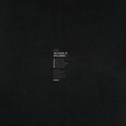 UVB ‎– The School Of Intolerance [MORD038] - Second Floor Stuff