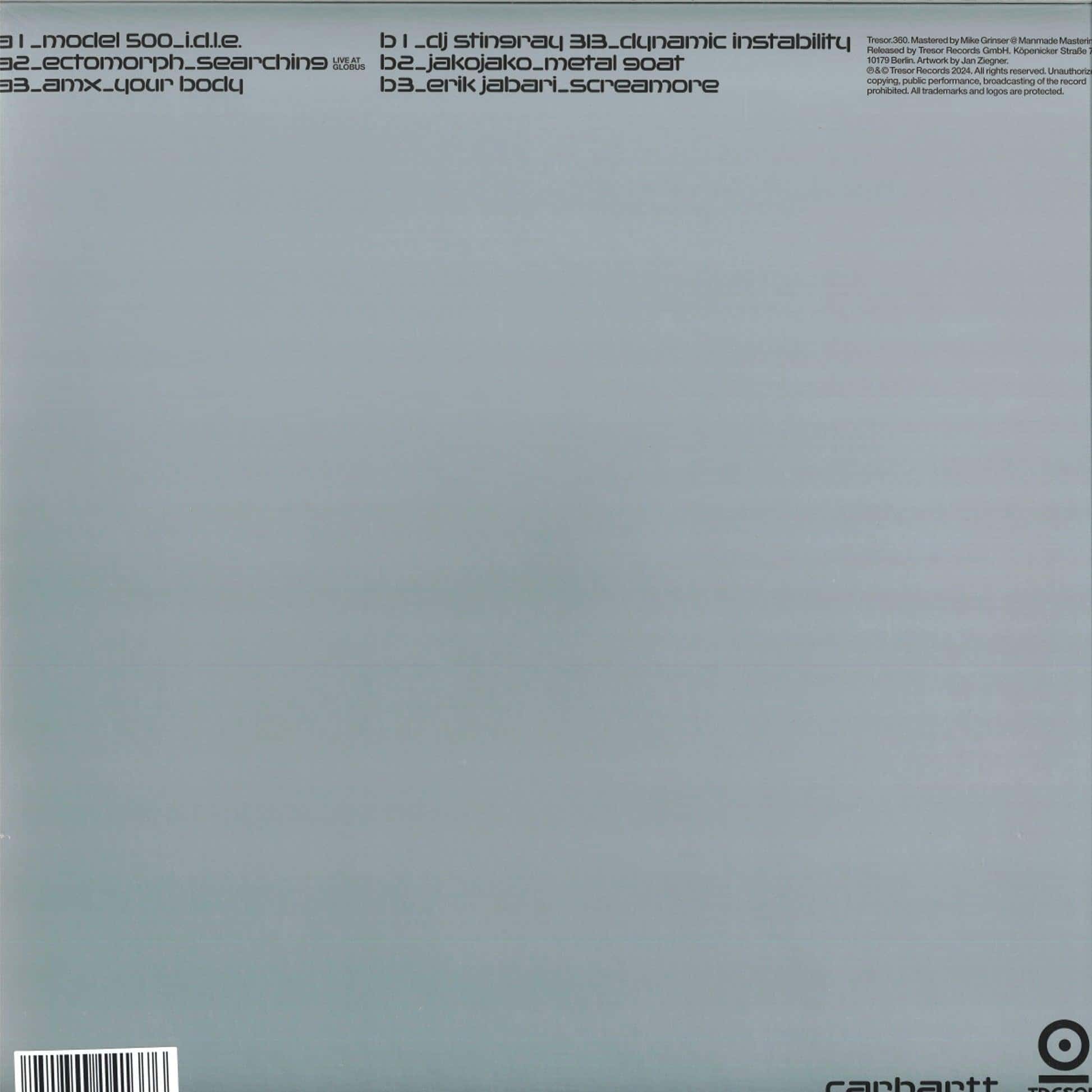 V/A - 030313 [TRESOR360] Carhartt WIP x Tresor - Second Floor Stuff