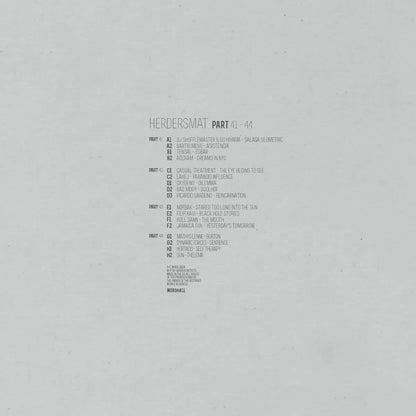 Various - Herdersmat part 41-44 LP 4x12" [MORDH011] - Second Floor Stuff