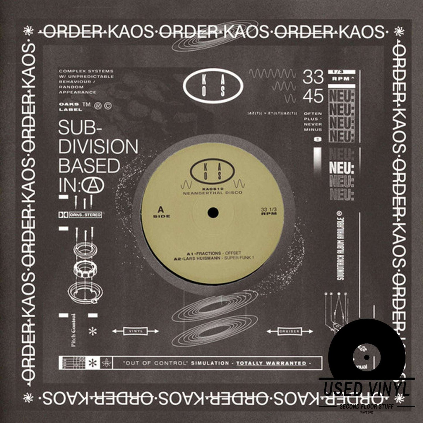 Various ‎– Neanderthal Disco [KAOS10]