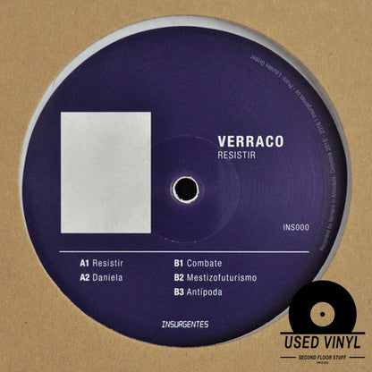 Verraco ‎– Resistir [INS0] (Limited Edition, White)